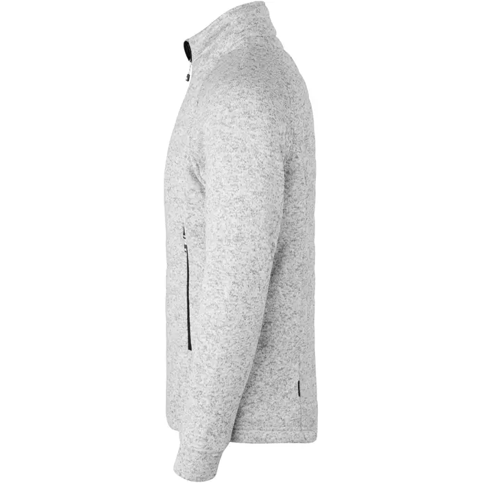 ID quilted fleece jacket, Grey Melange, large image number 2