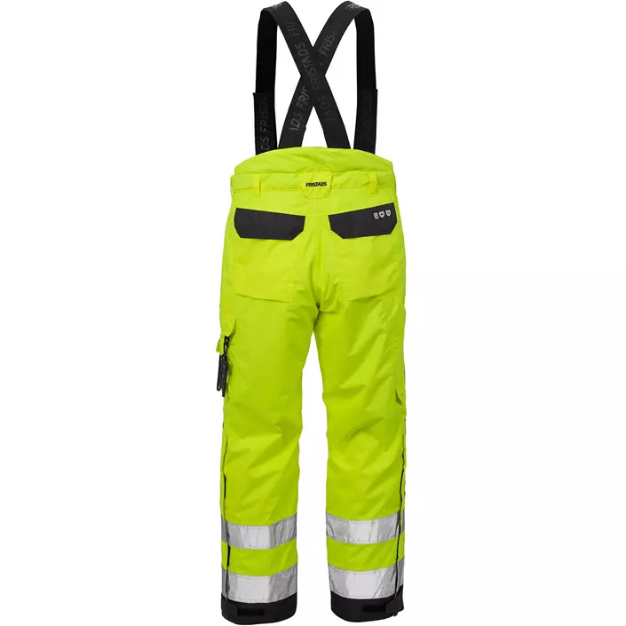 Fristads Airtech® winter trousers 2035, Hi-vis Yellow/Black, large image number 1