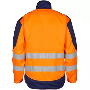 Engel Safety+ arbejdsjakke, Hi-vis Orange/Marine