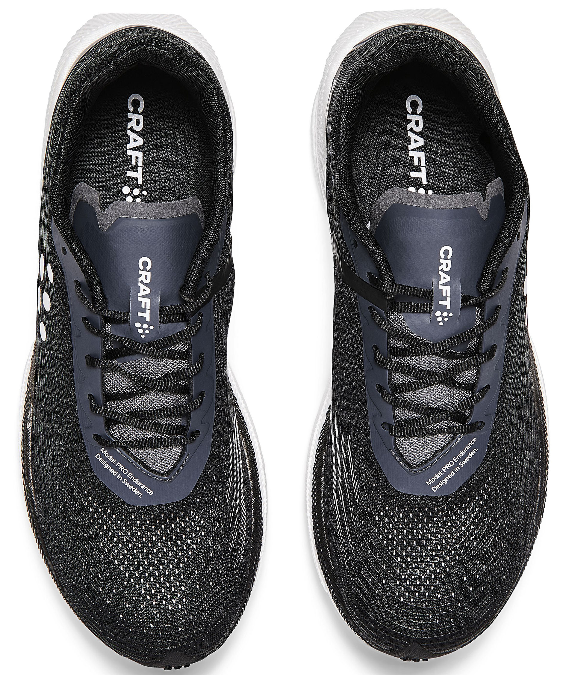 Craft PRO Endur Distance women's running shoes, Black/white, large image number 2