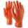 OX-ON Disposable Supreme 15600 nitril engångshandskar 50 st., Orange, Orange, swatch
