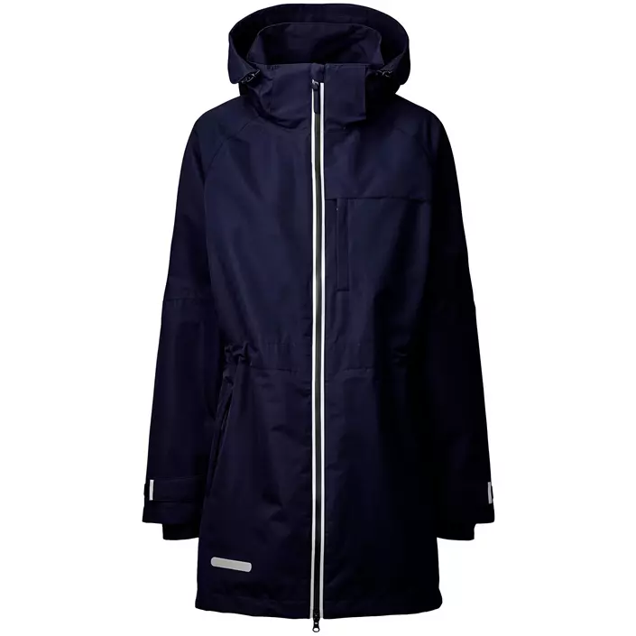 Xplor Mono Zip-in women's parka shell jacket, Navy, large image number 0
