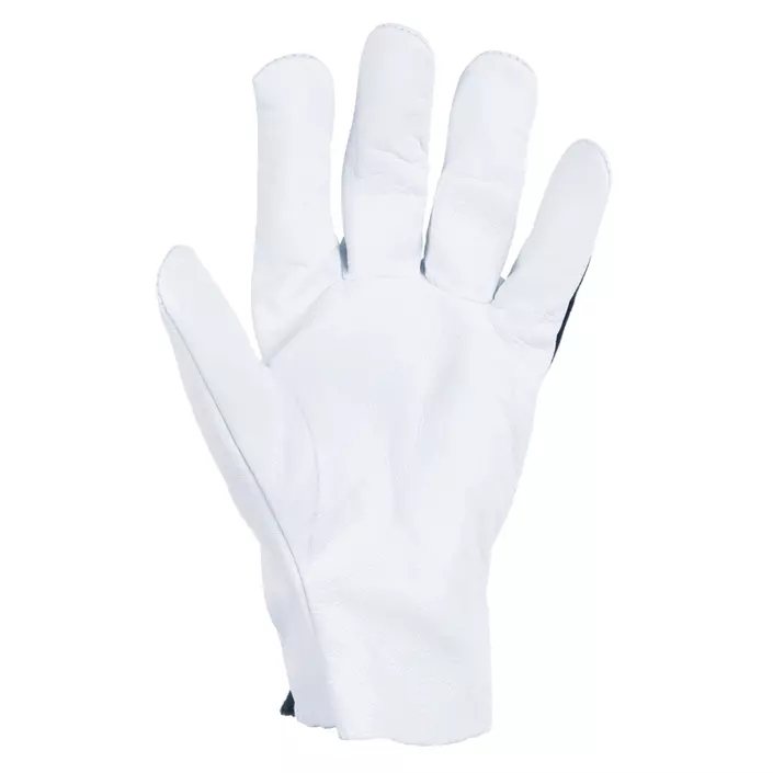Kramp 3.009 goatskin work gloves, Black/White, large image number 1