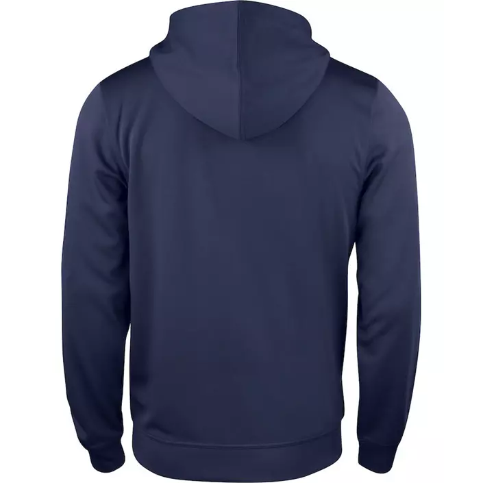 Clique Basis Active hoodie with full zipper, Dark Marine Blue, large image number 1
