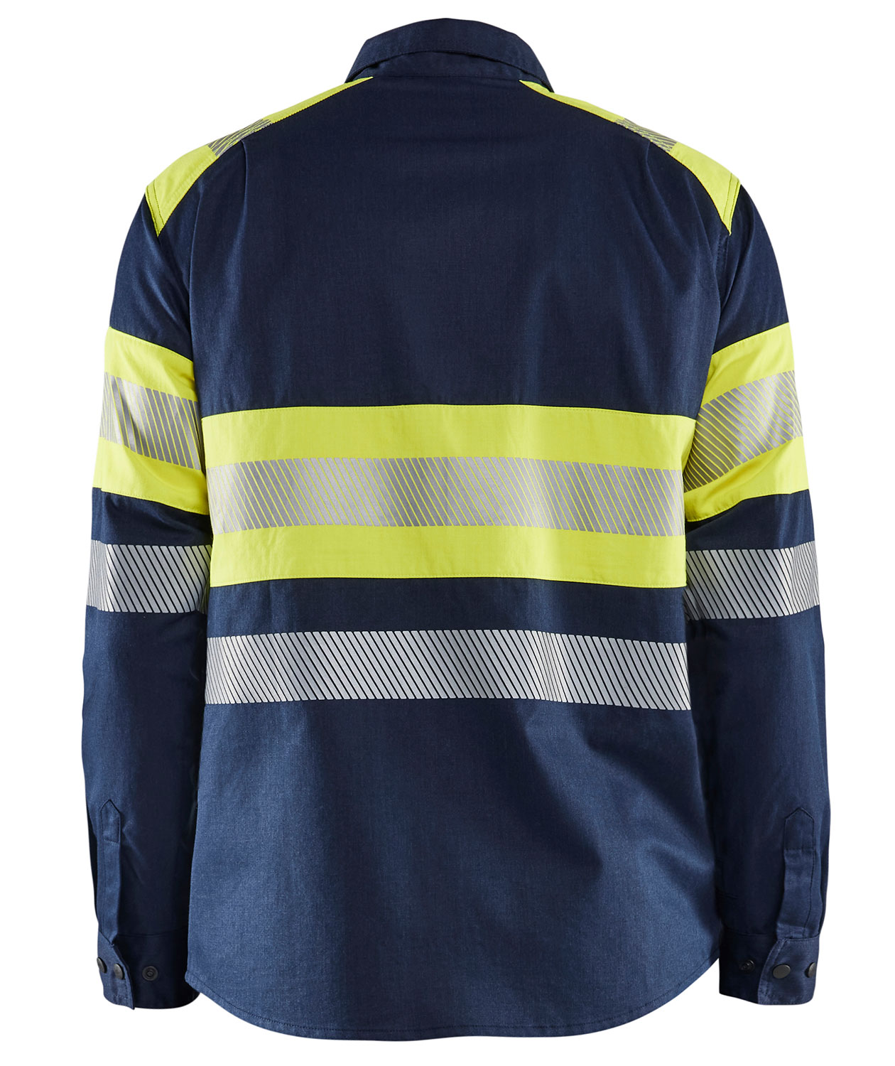 Bl&aring;kl&auml;der&nbsp;Multinorm shirt, Marine/Hi-Vis yellow, large image number 1