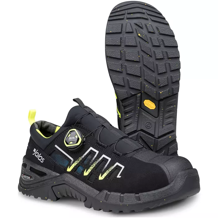 Jalas 9935 Exalter skyddsskor S1, Svart, large image number 1