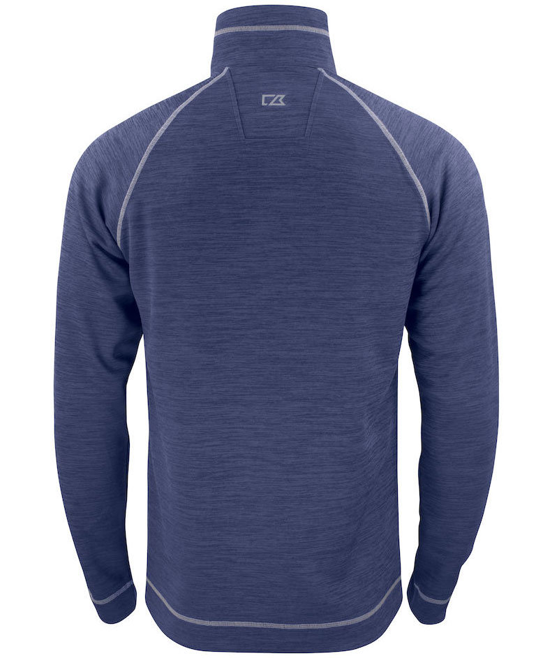 Cutter & Buck Chambers Half Zip, Navy melange, large image number 1