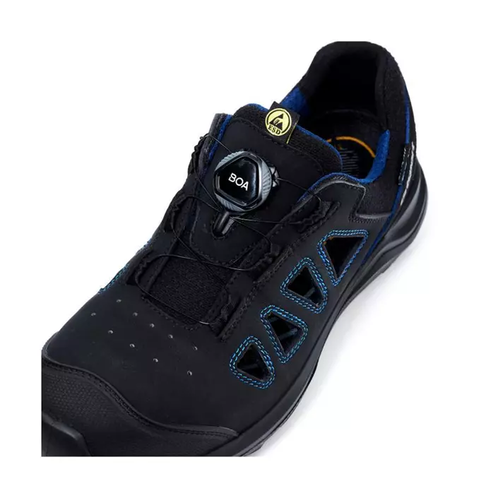 Grisport 70576 vernesandaler S1P, Svart, large image number 6