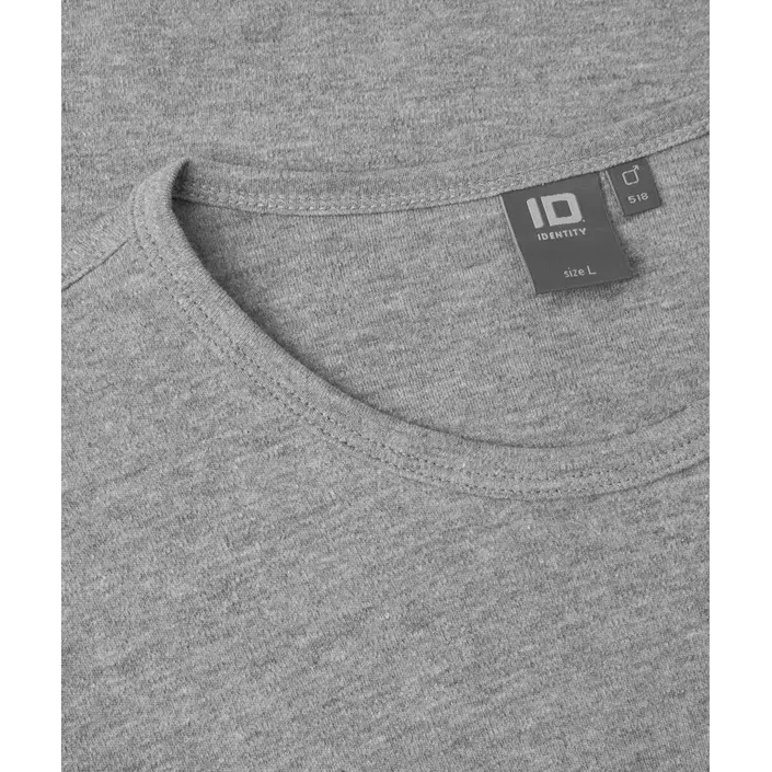 ID Interlock long-sleeved T-shirt, Grey Melange, large image number 3