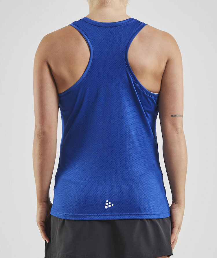 Craft Pro Control Impact Damen Tank Top, Navy/Club cobolt, large image number 2