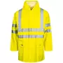 Lyngsøe PU/PVC rain jacket, Hi-Vis Yellow