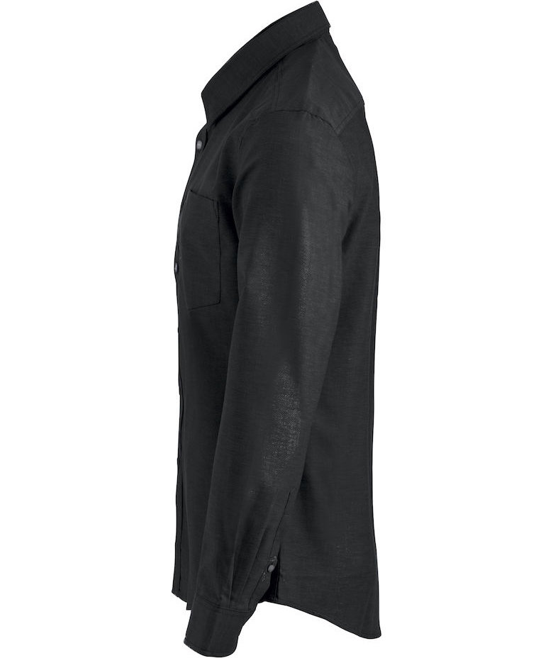 Clique Oxford skjorta, Svart, Svart, large image number 4