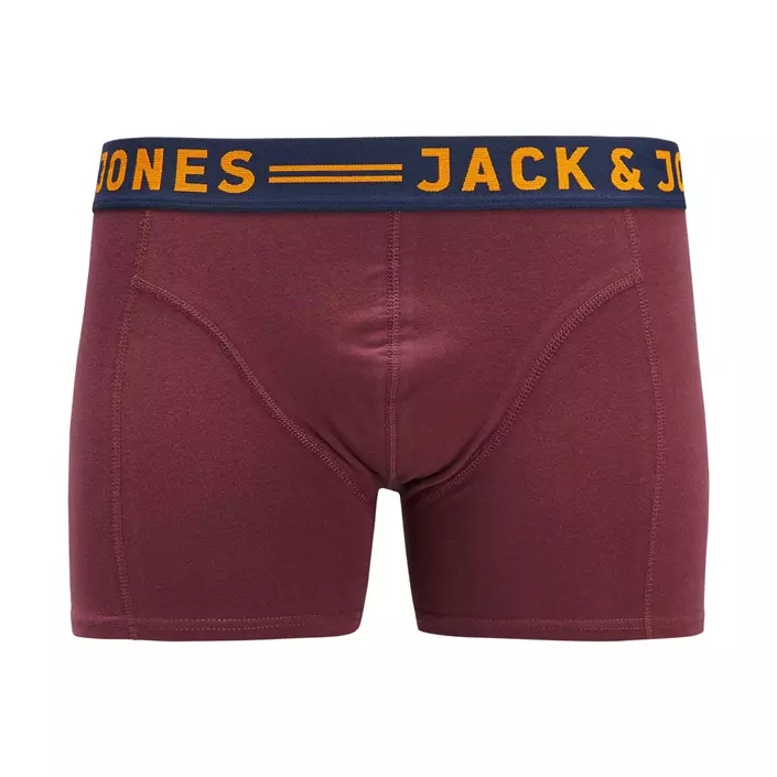 Jack & Jones JACLICHFIELD 3-pack boksershorts, Burgundy, large image number 3