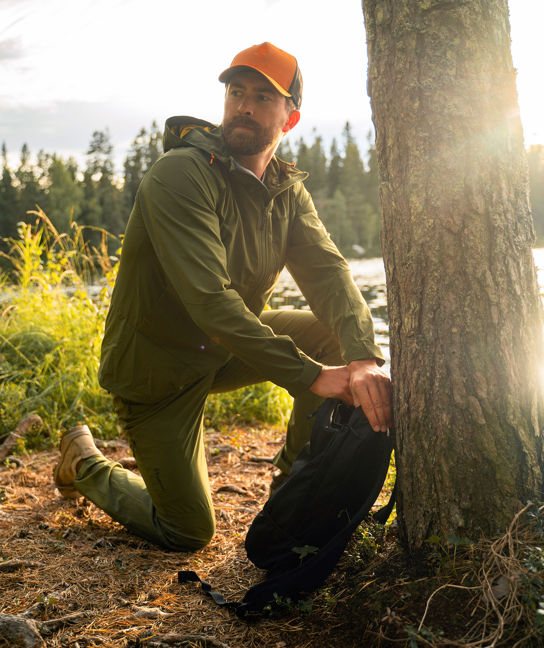 Pinewood Finnveden Sports Light bukser, Pine green, large image number 7