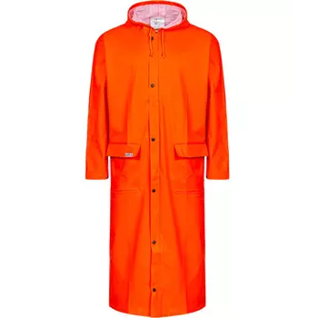 Lyngsøe PU raincoat, Hi-vis Orange
