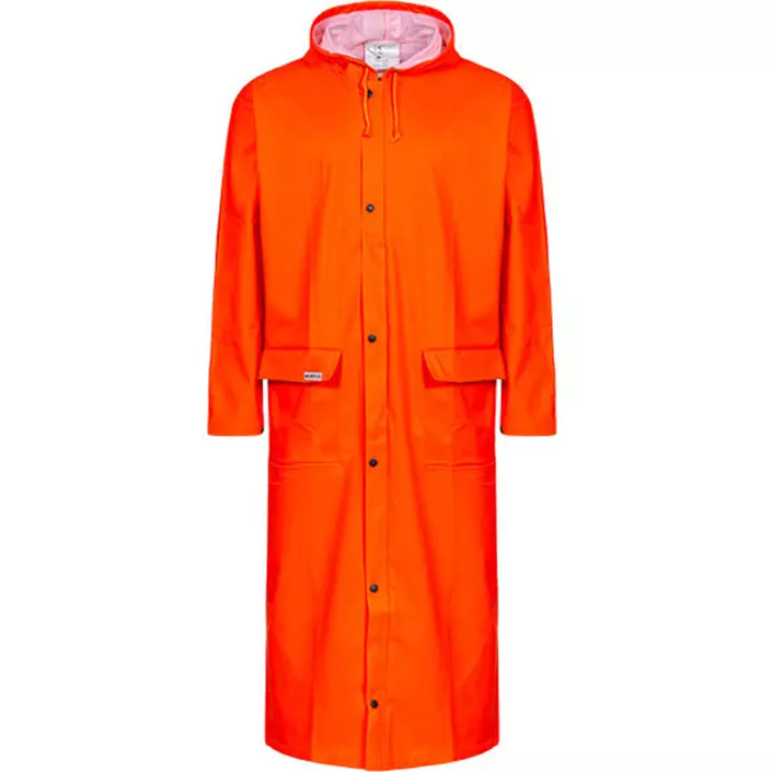 Lyngsøe PU raincoat, Hi-vis Orange, large image number 0