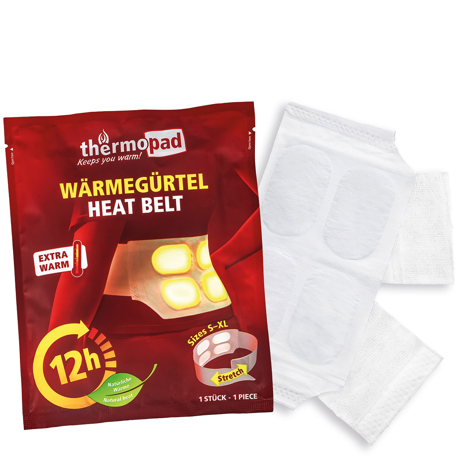 Thermopad 3-pak varmeb&aelig;lte, Hvid, Hvid, large image number 0
