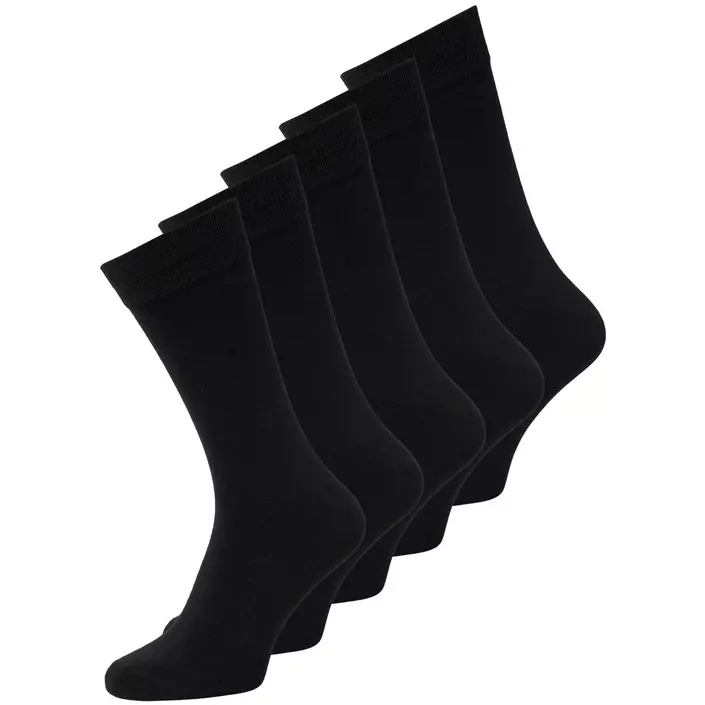 Jack & Jones JACJENS 5-pack socks, Black, Black, large image number 0
