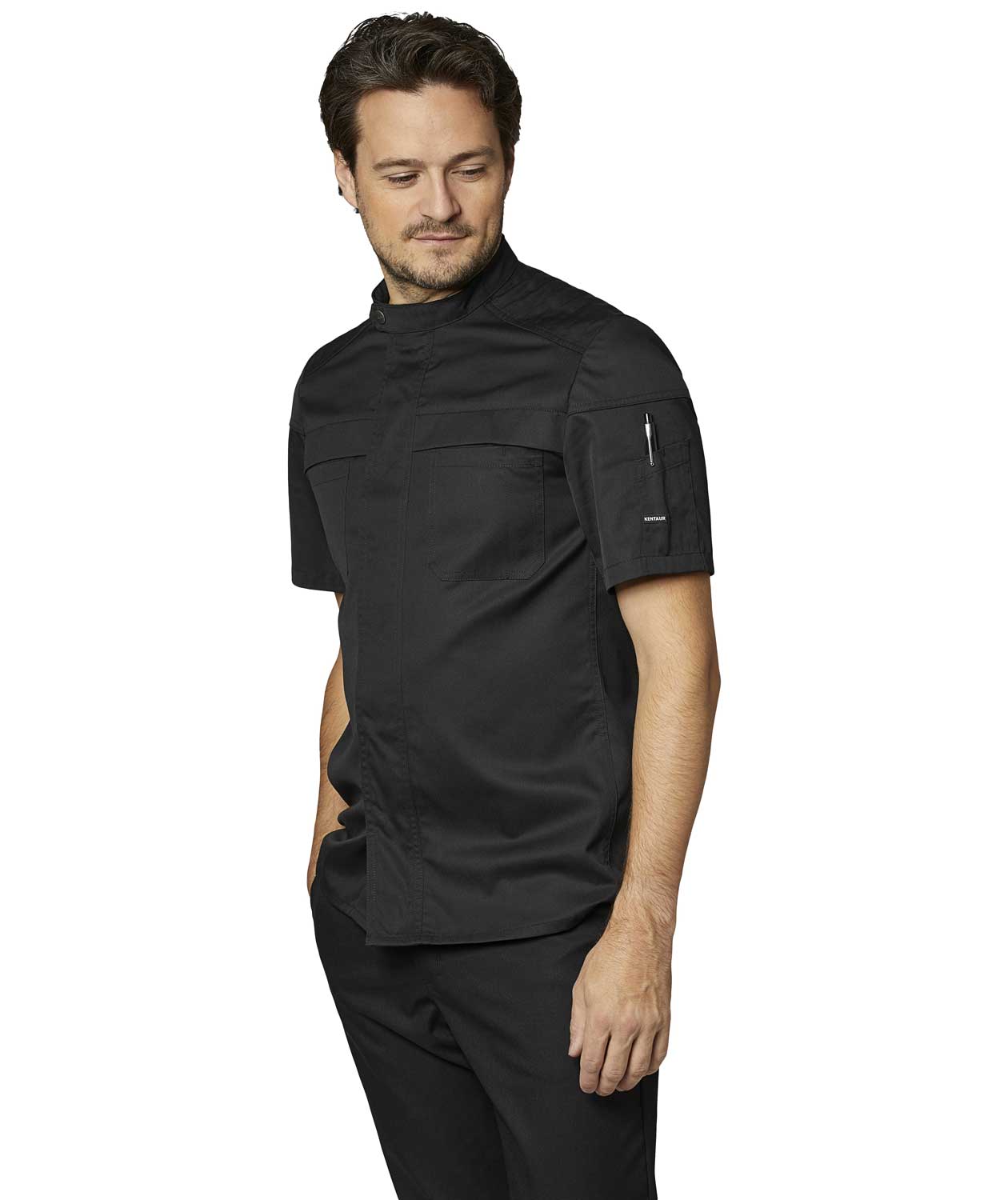 Kentaur Biker kort&aelig;rmet  kokke-/servicejakke