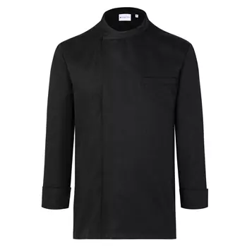 Karlowsky Basic long-sleeved chefs t-shirt, Black