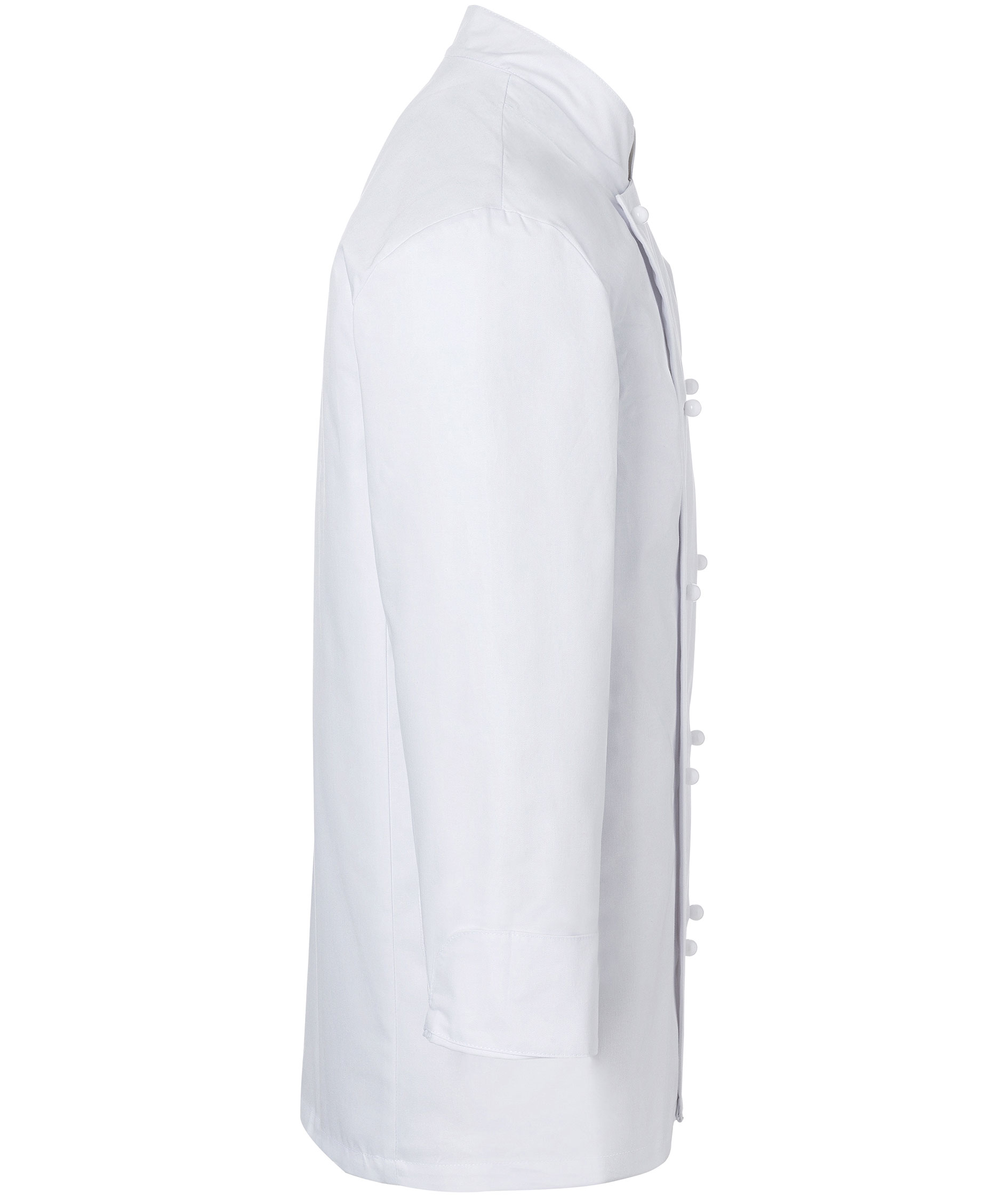 Karlowsky Thomas chefs jacket without buttons, White, large image number 3