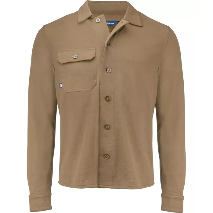 Cutter & Buck Advantage Leisure skjorte, Khaki, large image number 0