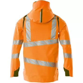 Mascot Accelerate Safe shell jacket, Hi-Vis Orange/Moss