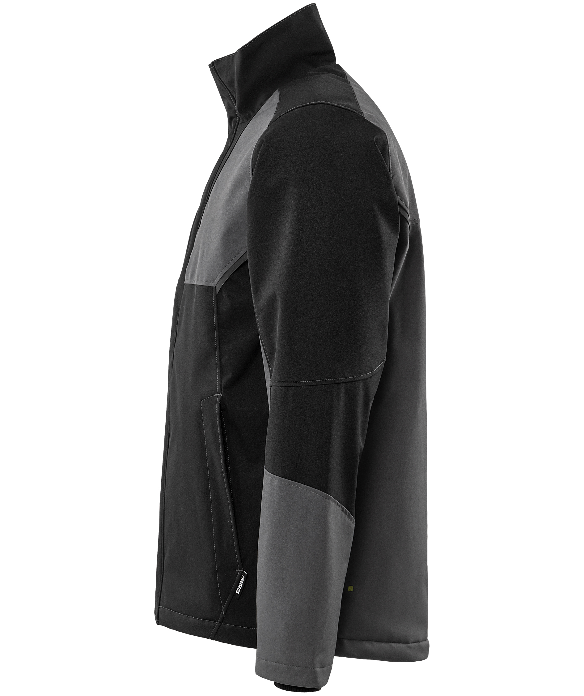 Fristads softshell vinterjacka 4931 GSW full stretch, Gr&aring;/Svart, large image number 4
