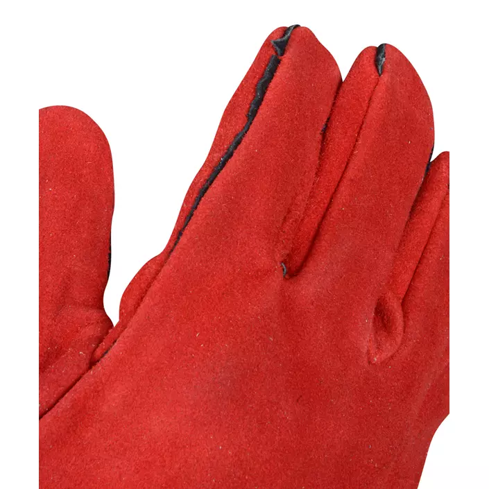 OX-ON Worker Supreme 2606 welding gloves, Red, Red, large image number 1