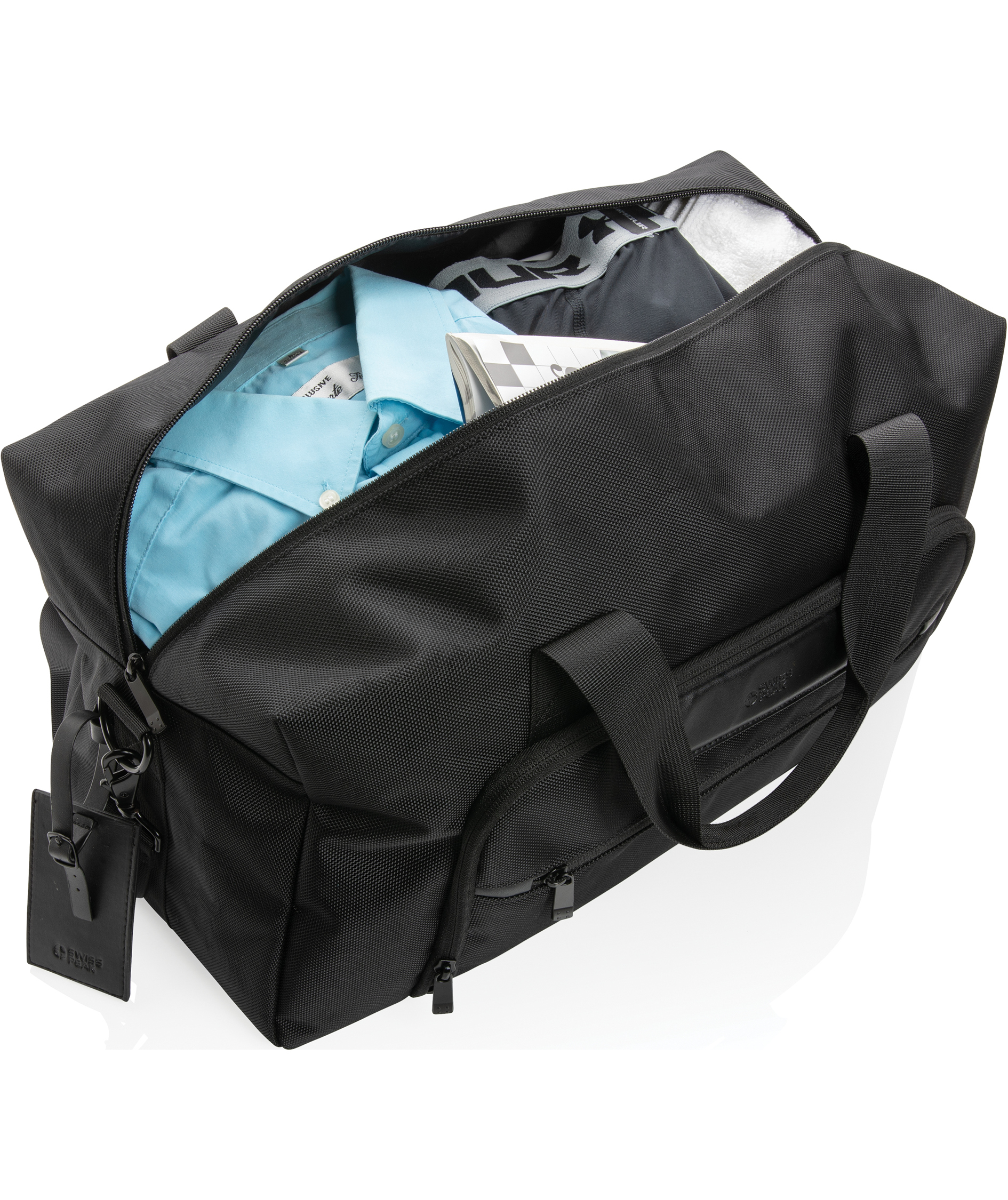 Swiss Peak Voyager weekendv&auml;ska 25L, Svart, Svart, large image number 8