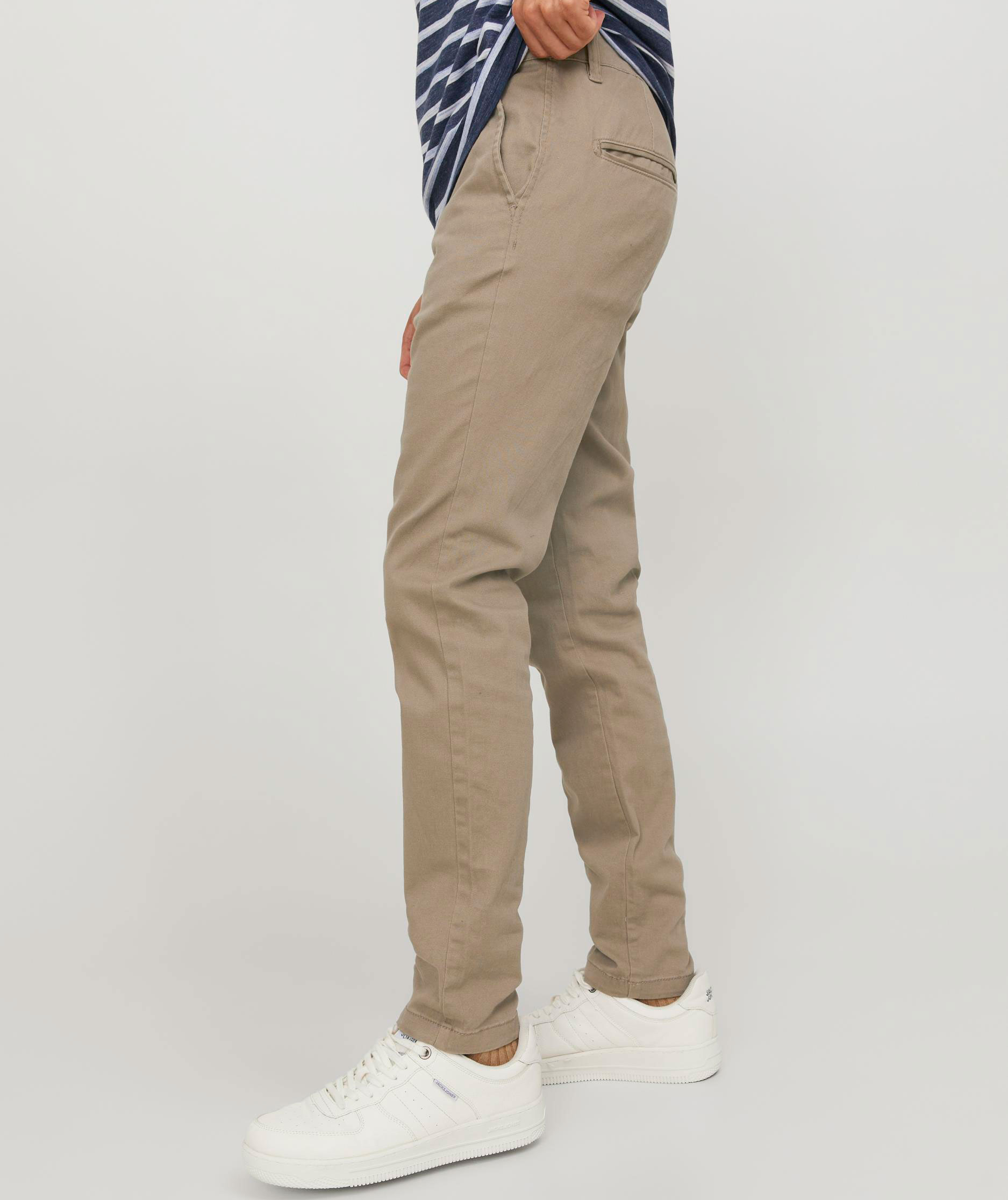 Jack & Jones JPSTMARCO JJDAVE 2-Pak Chinohose, Beige/Navy Blazer, Beige/Navy Blazer, large image number 6