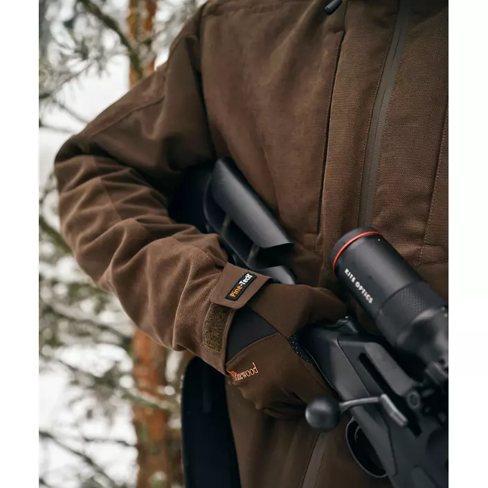 Pinewood Furudal Caribou Hunt Extreme jakke, Suede Brown/dark olive, large image number 7