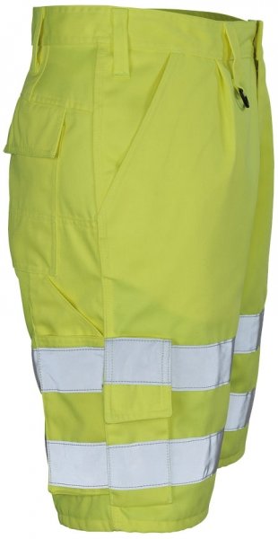 Mascot Safe Classic Pisa arbejdsshorts, Hi-Vis&nbsp;Gul, large image number 3