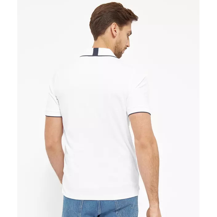 Belika Valencia polo T-shirt, Bright White, large image number 2