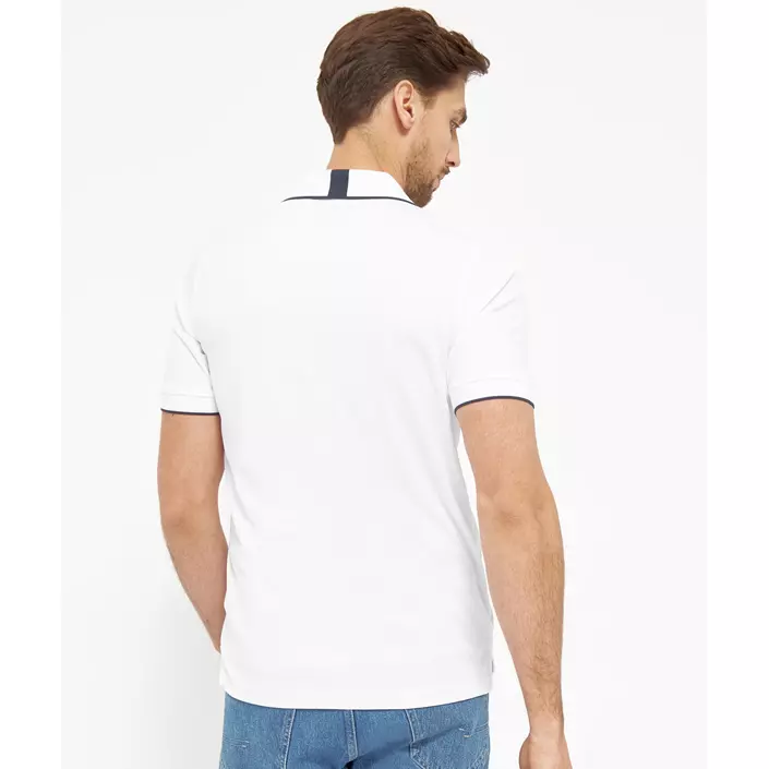 Belika Valencia polo shirt, Bright White, large image number 2