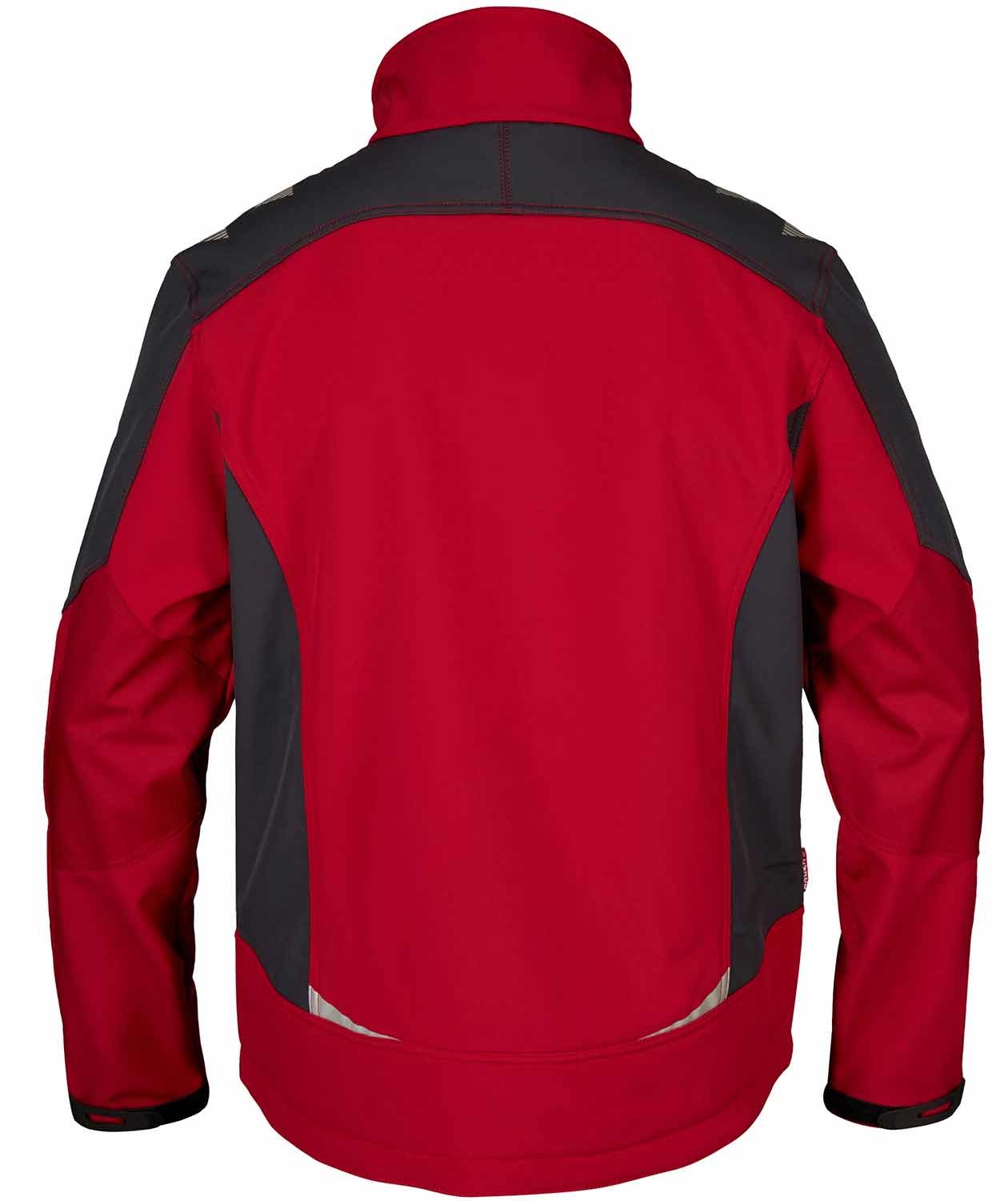 Engel Galaxy softshell jacket, Tomato Red/Antracite Grey