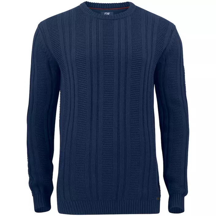 Cutter & Buck Elliot Bay strikk sweater, Dark navy, large image number 0