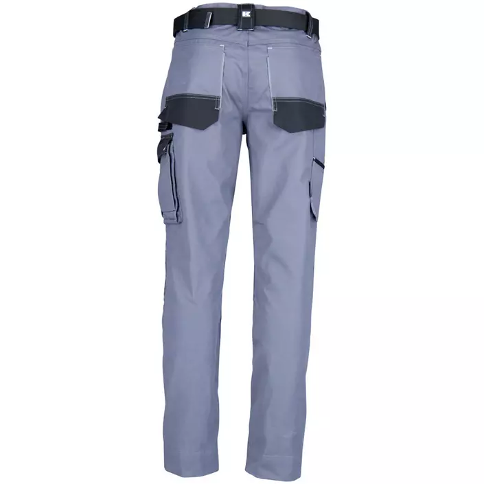 Kramp Original work trousers with belt, Grey/Black, large image number 2