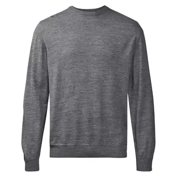 CC55 Copenhagen knitted pullover with merino wool, Grey Melange