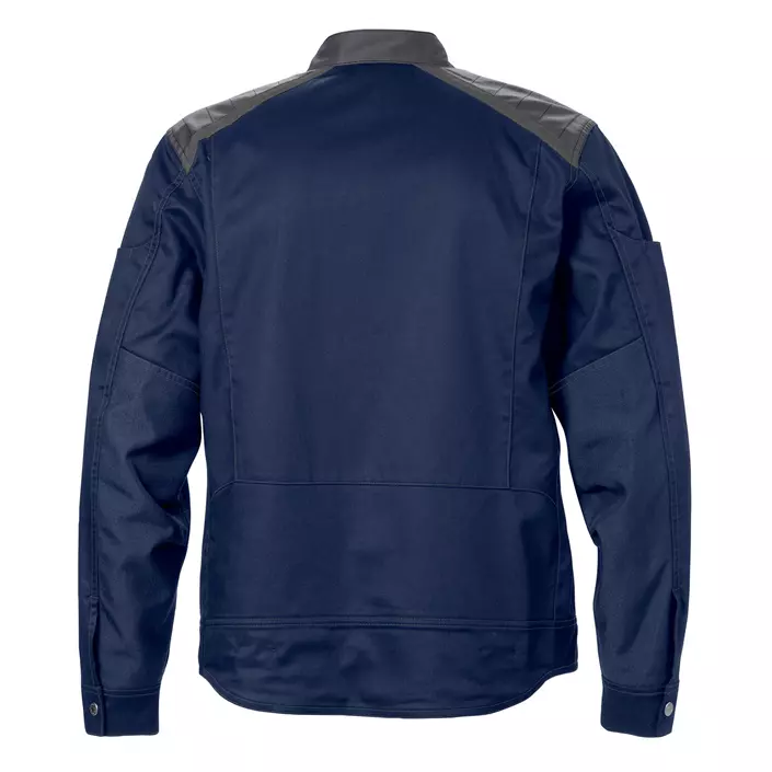 Fristads women's work jacket, Marine Blue/Grey, large image number 1