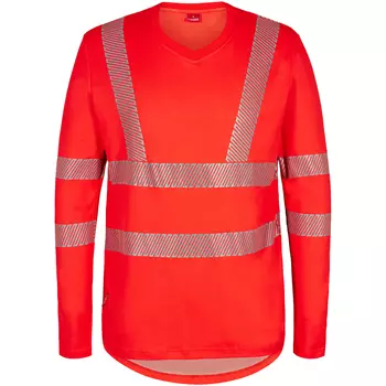 Engel Safety långärmad T-shirt, Röd