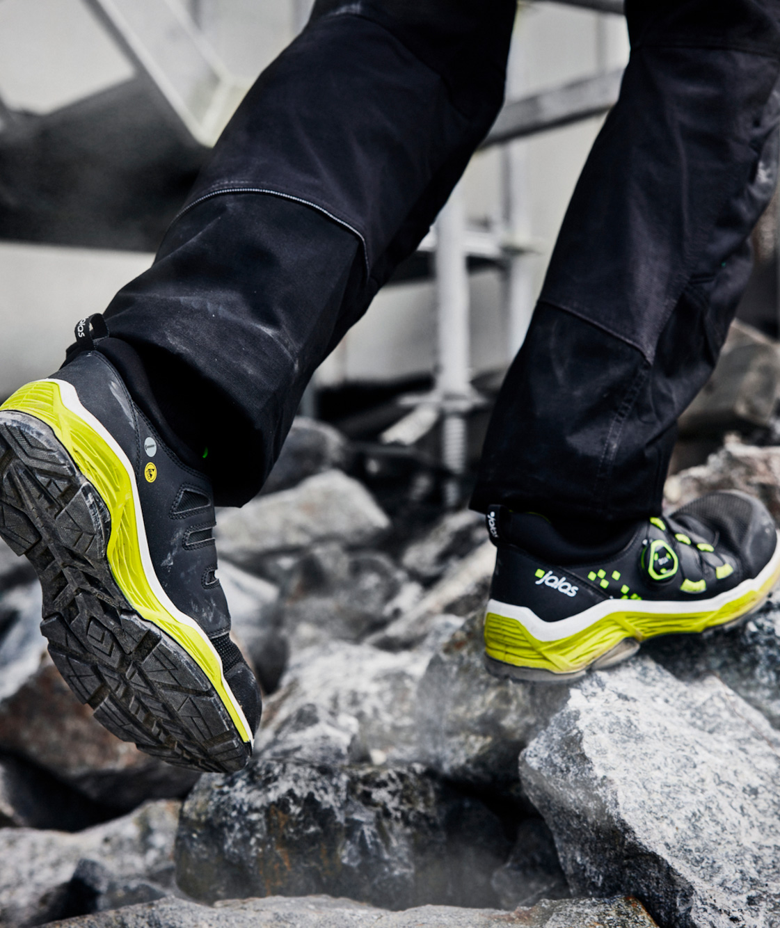 Jalas 2068 TIO safety shoes S3, Black/Yellow