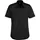 Derby of Sweden Martines Comfort Fit kurzärmlige Pilotenhemd, Black, Black, swatch