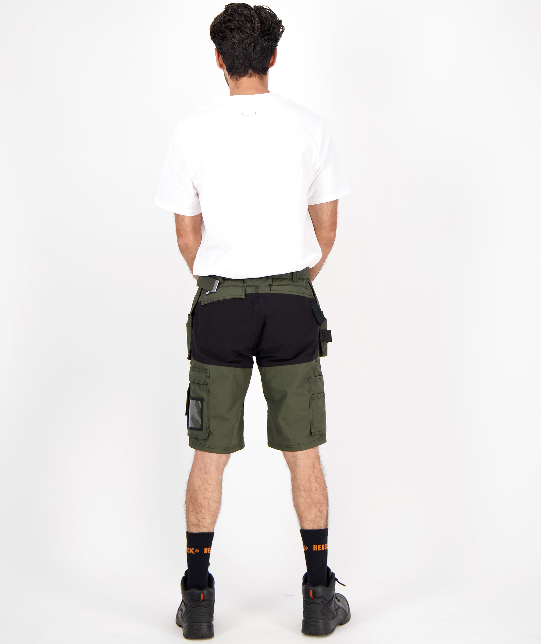 HEROCK Speri Handwerkershorts, Dark Khaki/Black, large image number 3