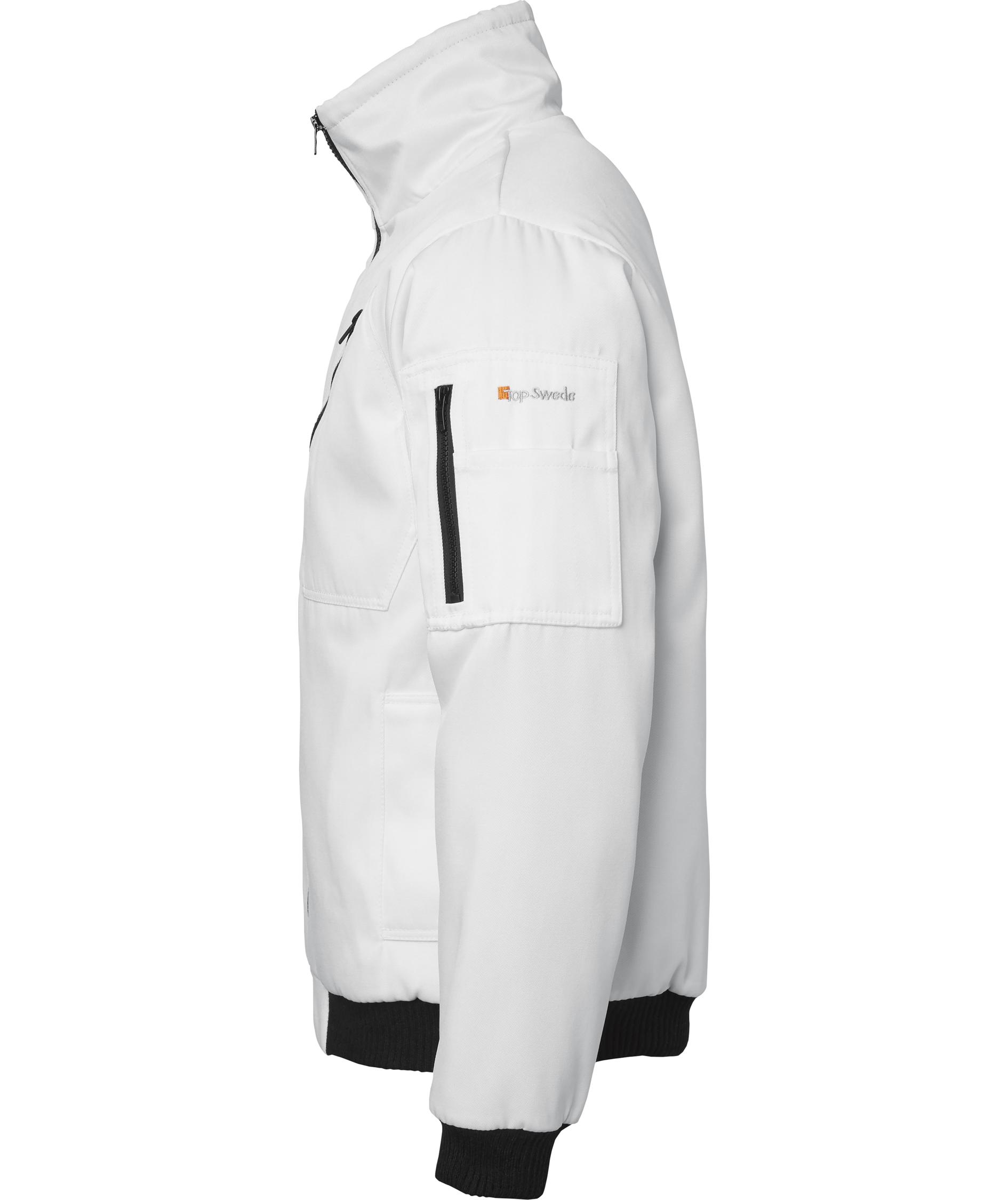 Top Swede pilotjacka 5026, Vit, large image number 3