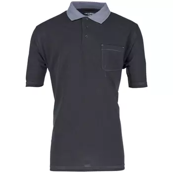 Kramp Original polo shirt, Black/Grey