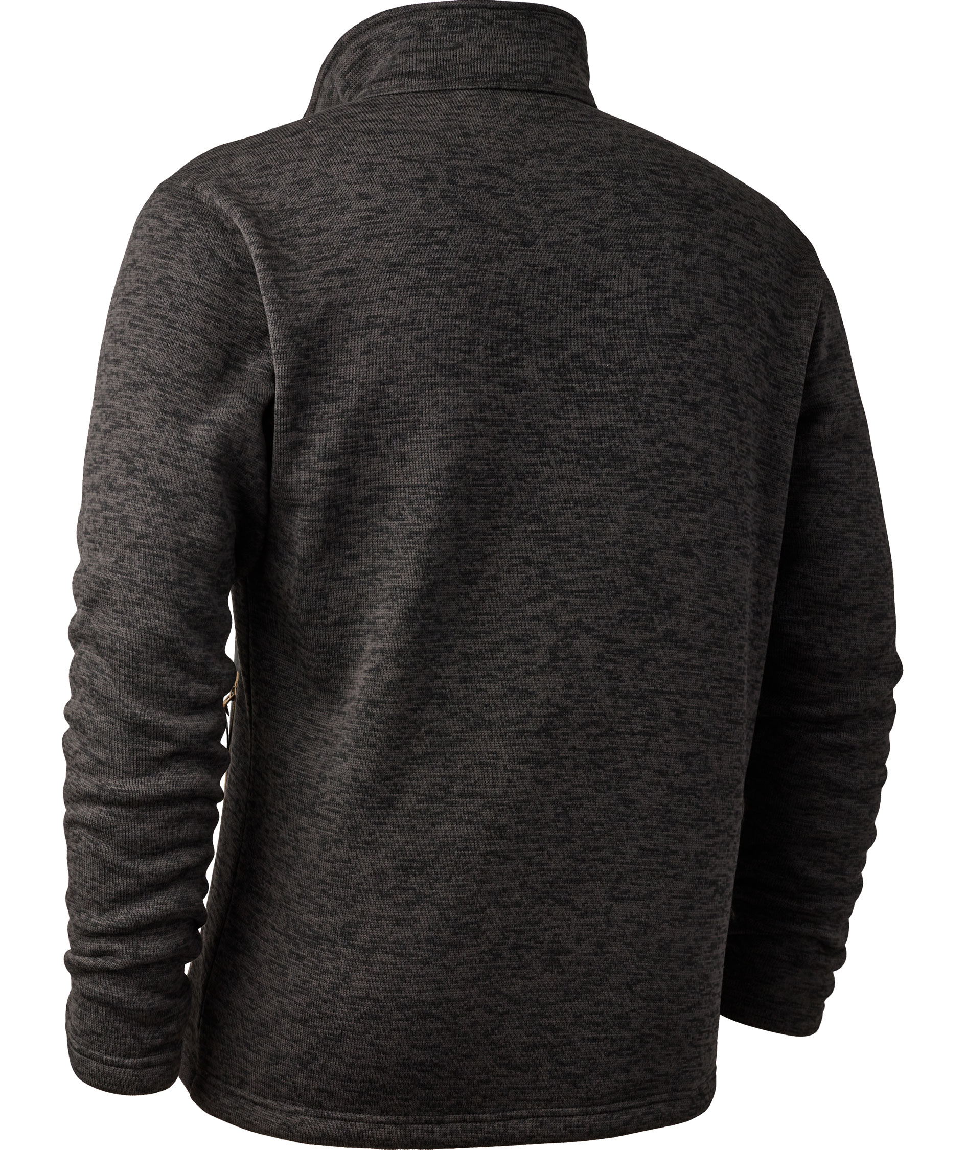 Deerhunter Sarek knitted jacket, Dark Grey Melange