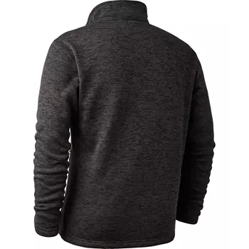 Deerhunter Sarek knitted jacket, Dark Grey Melange