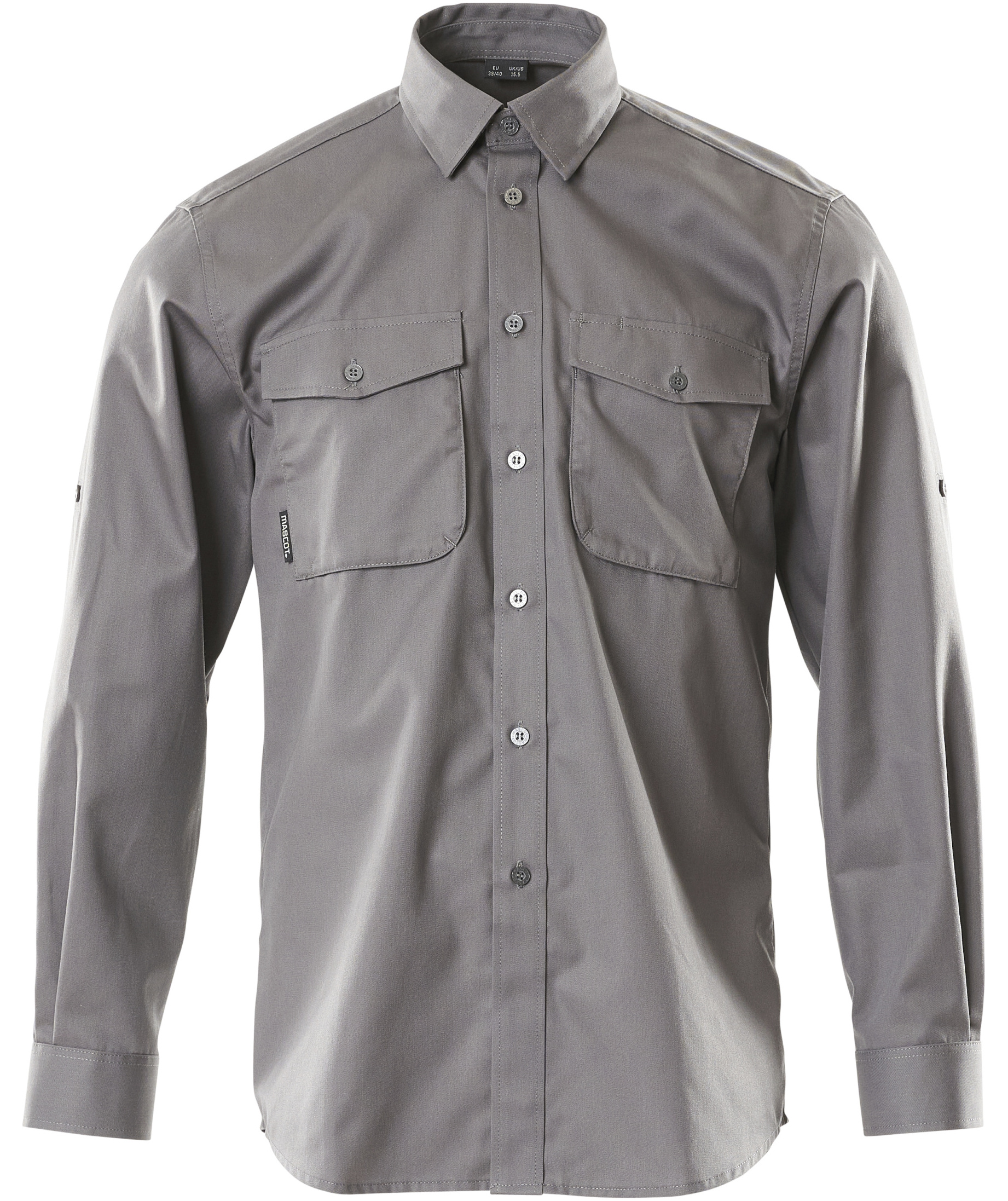 Mascot Crossover Mesa Modern fit work shirt, Antracit Grey, large image number 0
