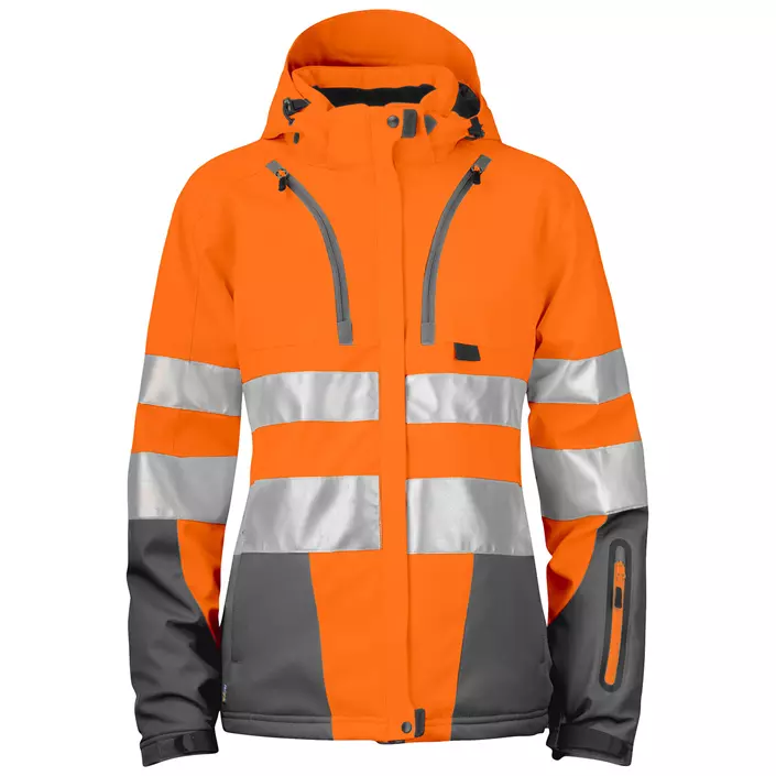 ProJob women's winter jacket 6424, Orange/Grey, large image number 0